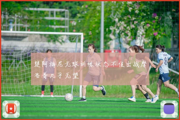 楚阿梅尼无球训练状态不佳出战摩洛哥几乎无望